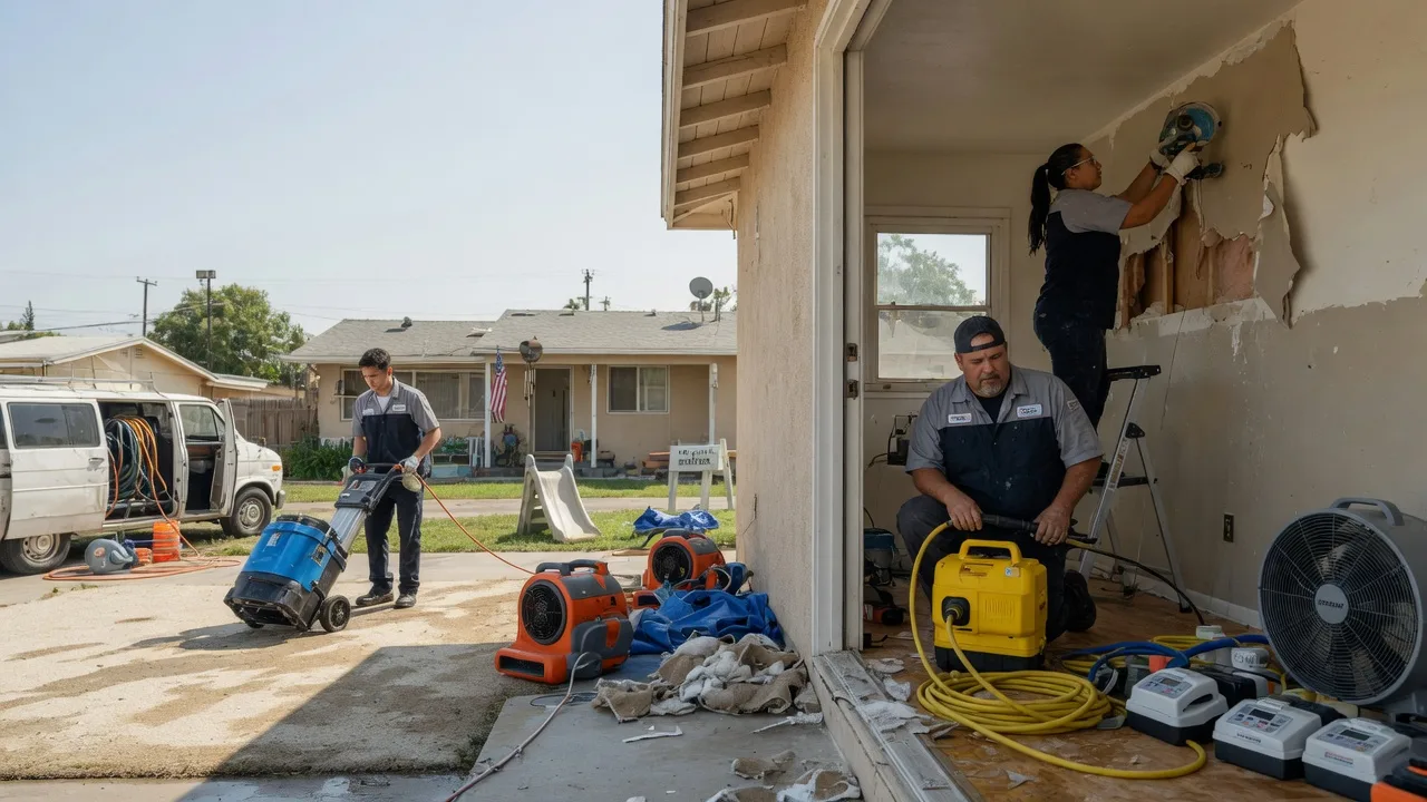Water Damage Restoration in Snelling, CA near me